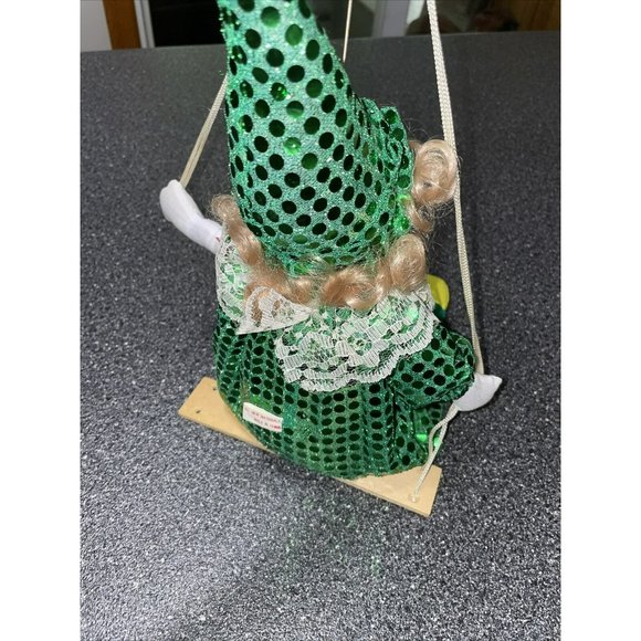 Brand New Shalom Toy Co Company STC Super Creepy Clown on Swing Marionette Green - Picture 6 of 10